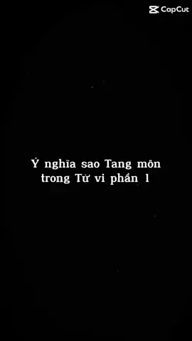 Sao tang môn trong tử vi #xuhuong #xuhuong2024 #xemtuvi 