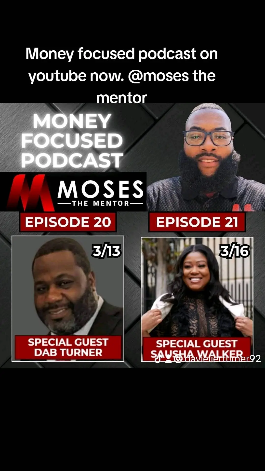 Check it out on YouTube the money focused podcast  . search Moses the mentor. we keep it real with this conversation.  #motivate  #realestate  #incarcerated #newbeginings  #author  #mentor  #insteuctor 