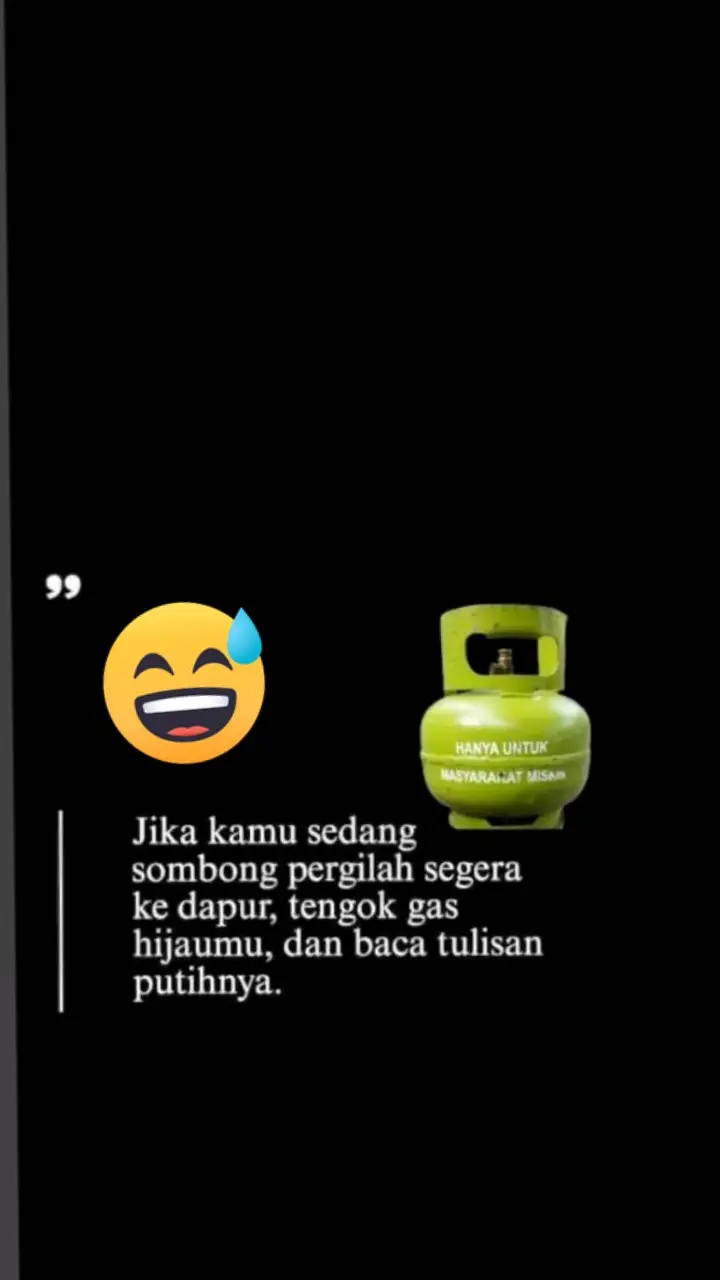 Yakin msih mau Sombong??  Jgn sombong ya kalo di dapur kmu msih ada melon hijau ini🤭🤣