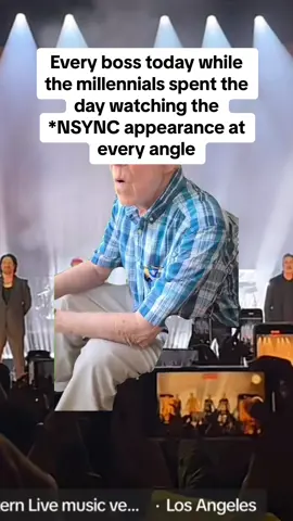 Sorry not sorry. Every concert video the view got closer & better #nsync #nsyncreunion #Meme #MemeCut  #Meme #MemeCut 