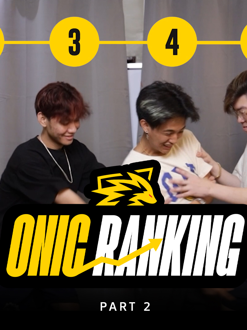 Parating nagpapalibre? Pinakamalawak na hero pool? Here's the Part 2 of some revelations 🙈 Get to know more ONIC PH in ONIC Ranking! 💛🖤 #itsONICtime #ONICPH #MPLPH