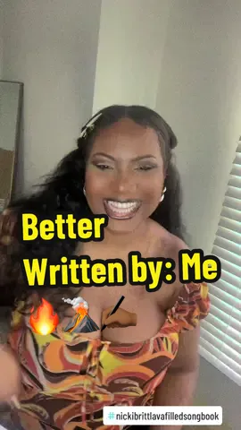 #BetterWrittenByNickiBritt #NickiBrittMusic #NC #Blackgirl #LoveSongs #🎼NickiBrittLavaFilledSongbook #Underated #2024 #DurhamNative #islandvibes🌴 #reggae #afrobeats #r&b #soul #singingchallenge #Writewhatyousing #WrittenByNickiBritt 
