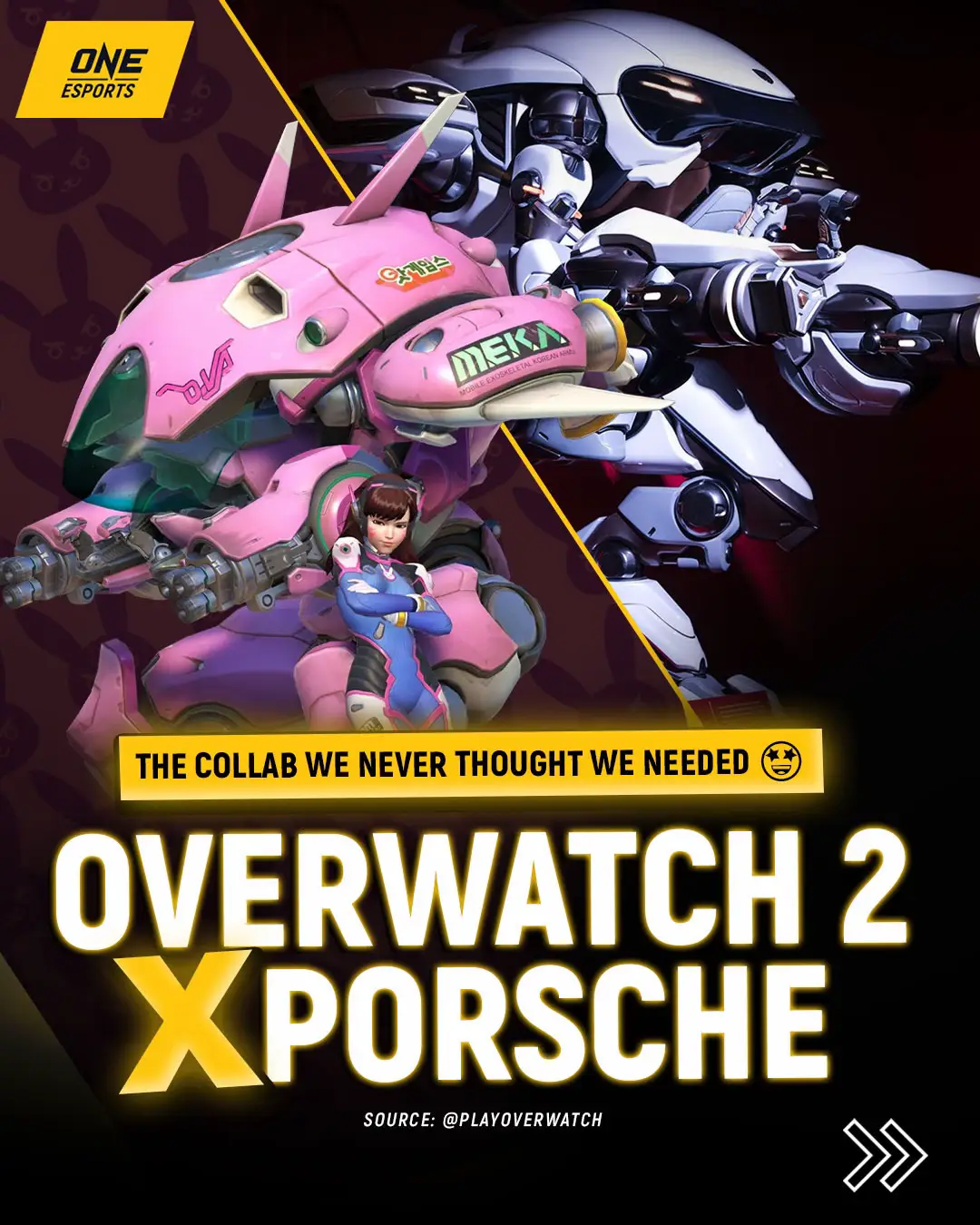 There's no substitute for this mech! ⚙️ #Overwatch2 #Porsche #gaming #esports #fyp #reels