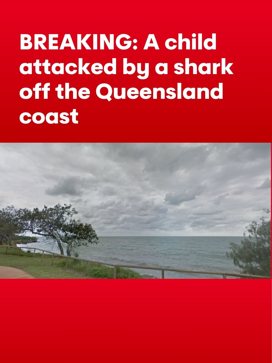 BREAKING: A child attacked by a shark off the Queensland coast #7NEWS