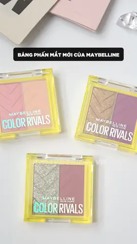 Color Rivals bảng phấn mắt mới của Maybelline, 2 màu đánh mắt đơn giản, nhỏ gọn, tiện lợi, thêm xinhh ˚｡⋆˚✩彡 #maybelline_vn #goclamdep #reviewlamdep #thuvienmakeup #muataitiktok #TikTokMadeMeBuyIt #muataitiktokshop #mnybaslive #lnaht 