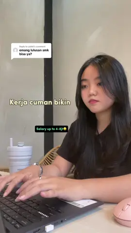 Replying to @ziddd kata siapa anak SMK gabisa kerja di industri creative marketing?! #glintsindonesia #glints #lokerterbaru #lokersmasmk 