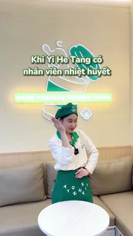 Nhân viên Yi He Tang khi thể hiện tình yêu với thương hiệu :)) #yihetangvietnam #yihetangso2khucthuaducaugiay #yihetang91nguyenvanhuyen #yihetangvinh #antong 