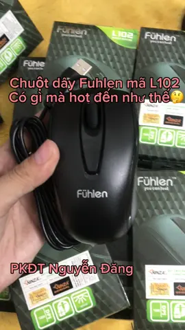 Hót hòn họt : Em chuột dây Fuhlen L102 cực kì chất lượng hiện đang sẵn hàng với giá ưu Việt cho cả nhà đây . Mà với em giá quá hời như này thì nhanh tay hốt nào aem ơi #chuot #fuhlen #dep#chatluong#uytin#trend#xuhuong #xh #trending #