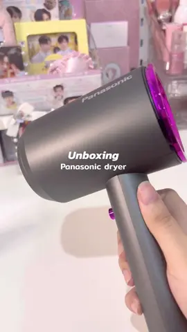 ซื้อไดร์เป่าผมใหม่ ลมแรงสะใจมาก💨 #unboxing #tiktokรีวิว #รีวิวบิวตี้ #panasonic #dryer 