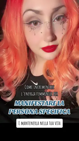 Come incrementare l’energia femminile per manifestare la persona specifica ##LOA##leggediattrazione##selfconcept##lawofattraction##lawofassumption##leggedellassunzione##spmanifesting##specificperson##personaspecifica##divinefeminine##feminineenergy##darkfeminine##darkfeminineenergy##femminileoscuro##luckygirlsyndrome##persistinyouralignedthoughts##manifestingtips##fakeittillyoumakeit##manifestalatuarealtà##comemanifestare##howtomanifest##tipsdimanifestazione##manifestalapersonaspecifica##energiafemminile##crescitapersonale##crescitapersonalefemminile##agiscicomese##vivereneldesiderioavverato##manifestaresp##manifestarepersonaspecifica##manifestarelapersonaspecifica##femmefatale##selfconfidence