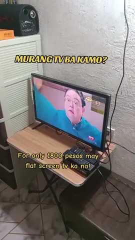This is your sign para palitan na yang tv mong di hampas para gumana 😁 #flatscreentv  #megasonicflatscreentv  #megasonic 