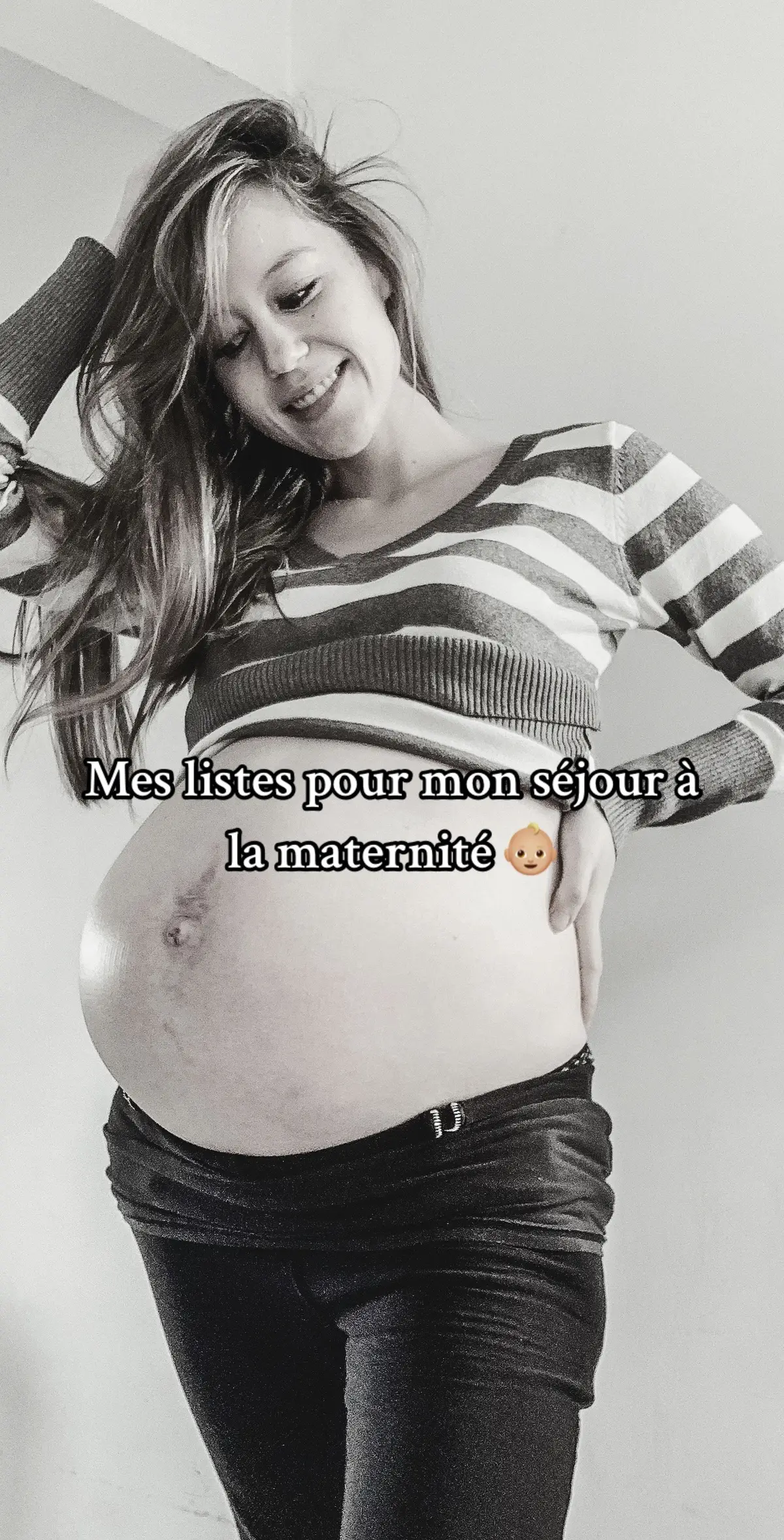 Je pense n’avoir rien oublié 😅 #maternité #bebe2024 #grossesse #enceinte #futuremaman