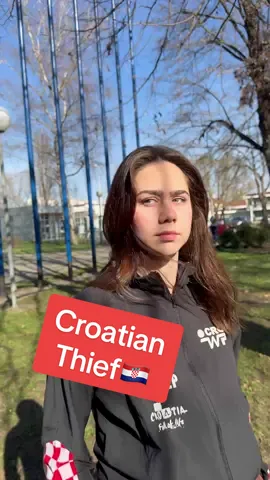 When you try to commit a crime in Croatia… thanks to @CroWP 