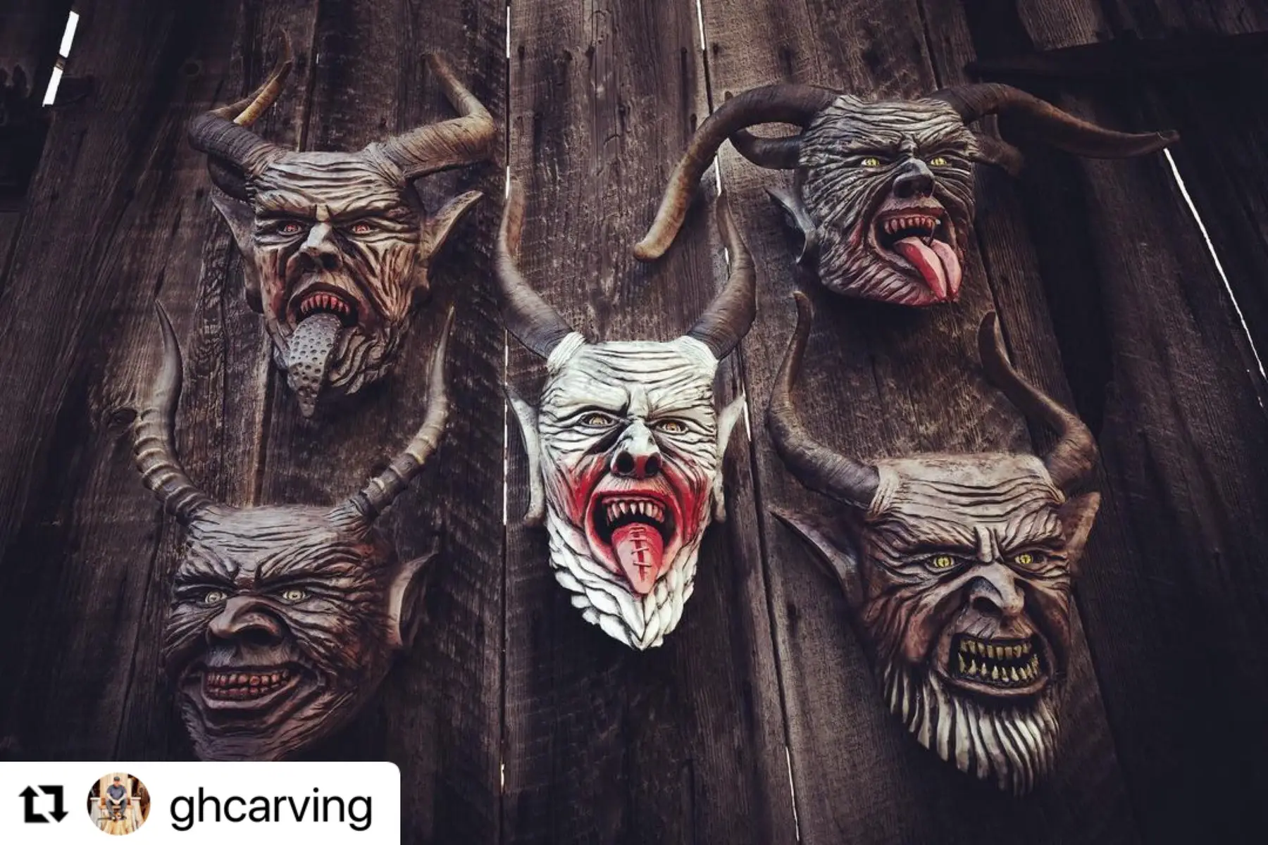 Today we are featuring the amazing work by @ghcarving  #mask #saburrtooth #saburrtoothtools 