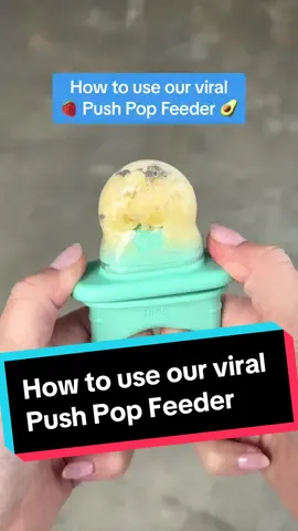 Our NEW Push Pop Feeder is all that AND a bag of puffs 🤌 Grab a seat because we’ve got answers to all your juicy questions.  🥑 Silicone tips safely strain foods for the perfect baby-sized tasting menu. Get the Feeder as a Set with all 3 tips or in a 1-pack with the Large tip.  🥦 Start around 4 months when your baby shows signs of being ready to eat solid foods. Begin with the Small Tip, switch to Large when they’re ready and use the Puree Tip any time 🍌 Push-pop design keeps food up top so you don’t have to take it apart and refill halfway through their snack sesh 🫐 Cap for easy filling + storing 🍓 Easy to clean by hand or in the dishwasher Remember to check in with your baby’s doctor for their advice on when to start your child’s solid-foods eating journey. #startingsolids #babysfirstfood #babyledweaning #blw #babyfood #babymusthaves #fridababy #babyfeedingtips 