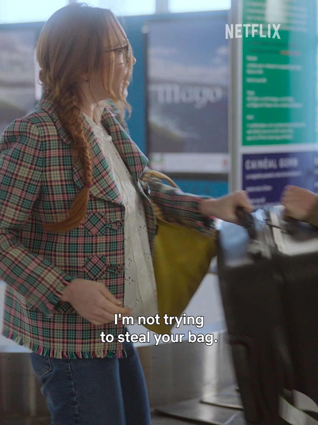 I’m a sucker for a good old-fashioned airport meet-cute 💞   #IrishWish  #LindsayLohan  #EdSpeleers  #Netflix  #romcom