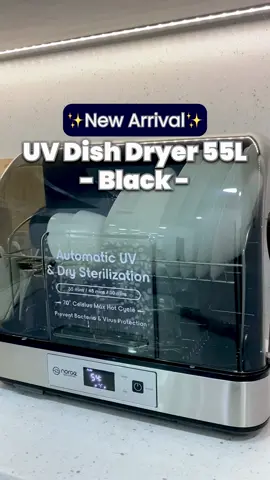 Norge hadir dengan UV Dish Dryer yang lebih besar tapi watt yang rendah😍cocok untuk home appliances,cafe,resto dll🥰🥳 #norgeappliances #solusikeluarga #ramadhanekstraseru #fyp 