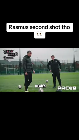 The power on that second shot 👀 #dannyaarons #angryginge #rasmushojlund #manchesterunited #prodirectsoccer #youtube #fyp 