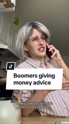 Boomers giving money advice