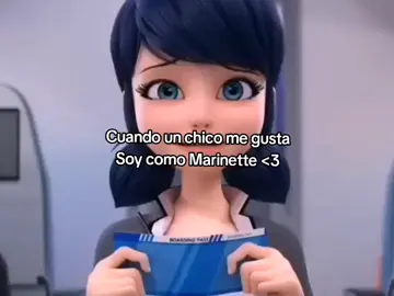 Literal si soy 😍 #CapCut #marinette #enamorada #parati #foryou #miraculousladybug #viral #fpyシ #humor 