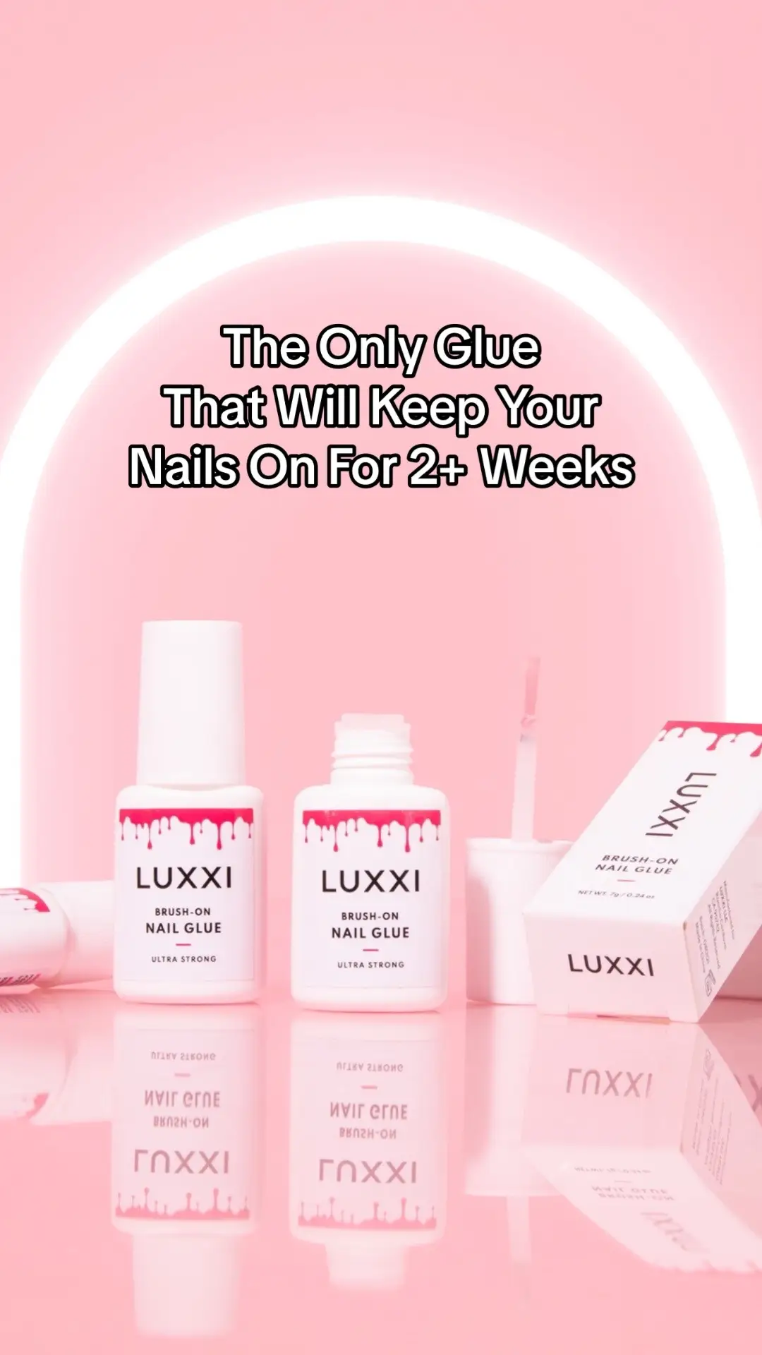 Have you tried the viral LUXXI NAIL GLUE? 🥰💅🏼 #nailglue #luxxinailglue 