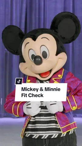 It's date night for Mickey & Minnie! What do you think of their Fit Checks? 💗👗👔 #DisneyOnIce #DisneyTok #DisneyMagic #fitcheck 