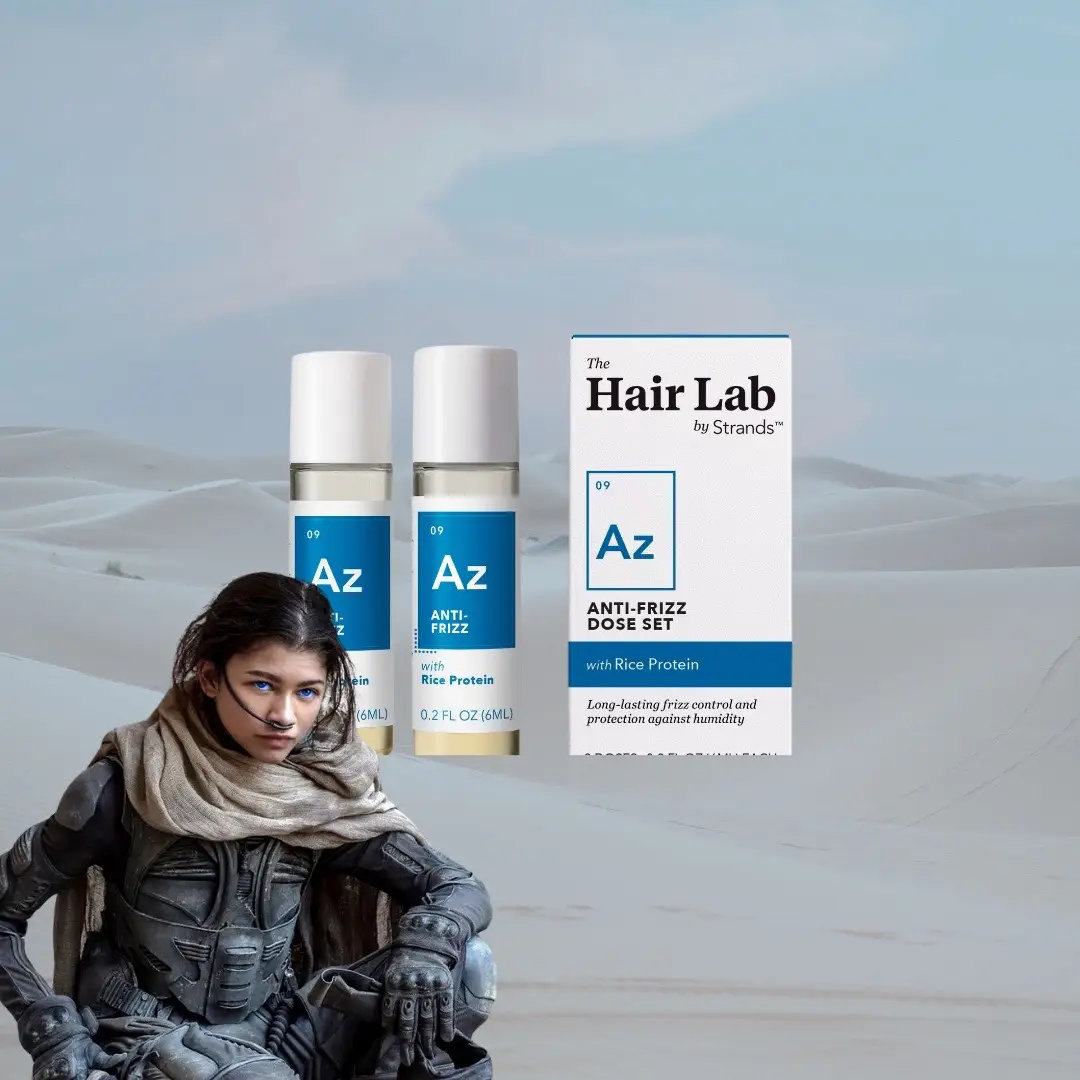 Swipe left to reveal the perfect hair care picks tailored for every desert dweller's mane! ⁠ ⁠ From a frizz-fighting regimen fit for Chani's whirlwinds 🌀 to a curl-defining boost for Paul's stunning curls ➰️, we've covered all your hair needs for every sandy adventure in the dunes! 💫🌞 ⁠ #thehairlab #haircare #hairtok #dune #zendaya #hairgoals #hairinspo #timotheechalamet #dune2 #dunemovie 