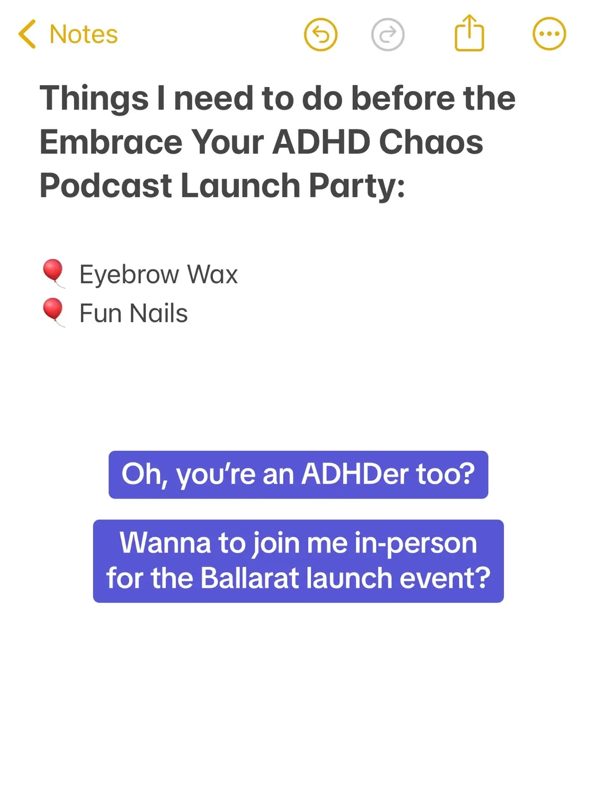 This morning i told my mum that i have all month to sell launch party tickets. She informed me that i have 2 weeks. Haha. #adhdtiktok #adhdproblems