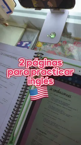 2 páginas para practicar inglés 🇺🇸  #ingles #StudyTips #studytok #aprenderingles #inglesfacil #inglesonline #inglesrapido #inglespratico #inglesparatodos #english #learningenglish #learnenglish #idiomas #languages #aesthetic #viral #fyp 