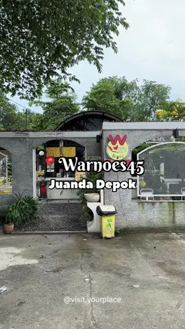 lagi nyari tempat untuk bukber nanti? atau tempat nongkrong di depok⁉️ boleh nih nyobain ke 📍Warnoes45~  Tempatnya nyaman dan outdoornya luas. Kemarin nyobain minuman dan makanan mereka overall oke👌🏻. harganya terjangkau, makanan berat ada, snack ada, minuman coffee dan non coffee juga ada✨. yuk dateng dan cobain~  #coffeeshopdepok #rekomendasitempatnongkrong #rekomendasicoffeeshop #rekomendasitempatbukber #kopidepok 