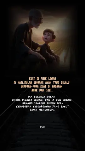 kuat di fisik lemah di hati,itulah yang selalu di alami seorang ayah🥺🥺😢 #storytime #ayahku #rinduayah #rinduawakseparuhnyawa #katakatasedih #menyentuhhati #sedihbanget😭😭😭 #masukberanda #quotestory #storywa #ayah #perjuanganseorangayah #selfreminder #katakata #bismillahfyp #pageforyou #ayahakurindu #fyp #CapCut 