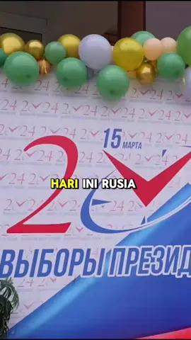 Hari Ini pilpres di Rusia! Siapa ya presiden yang akan menang #presiden #pilpres2024 #rusia 