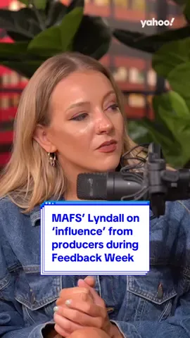 #MAFS’ Lyndall on ‘influence’ from producers during Feedback Week 👀💍 Watch the FULL #BehindTheEdit podcast now on #YouTube, #Spotify and #ApplePodcasts 🎙️ #mafsau #mafsaustralia #marriedatfirstsight #marriedatfirstsightaustralia #marriedatfirstsighttok #yahooaustralia 