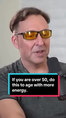 If you are over 50, do this to age with more energy. #Biohacking #Biohacker #Biohacked #Markhyman #DaveAsprey