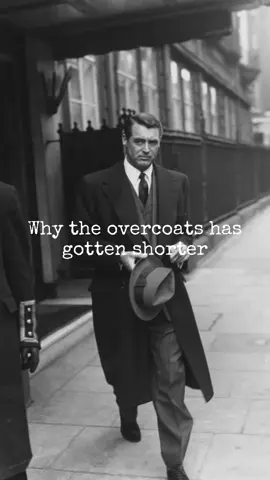 Why the overcoat has gotten shorter  #menstyle #style #coat 
