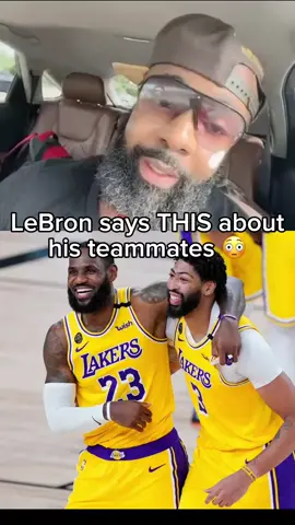 Lebron LOVES his teammates! #lebron #fyp #loveandlighttv 
