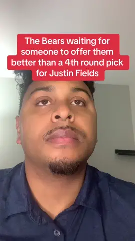 Maybe a 3rd at best.#justinfields #chicagobears #nfl #nflfootball #football #footballtiktok #funny #fyp 