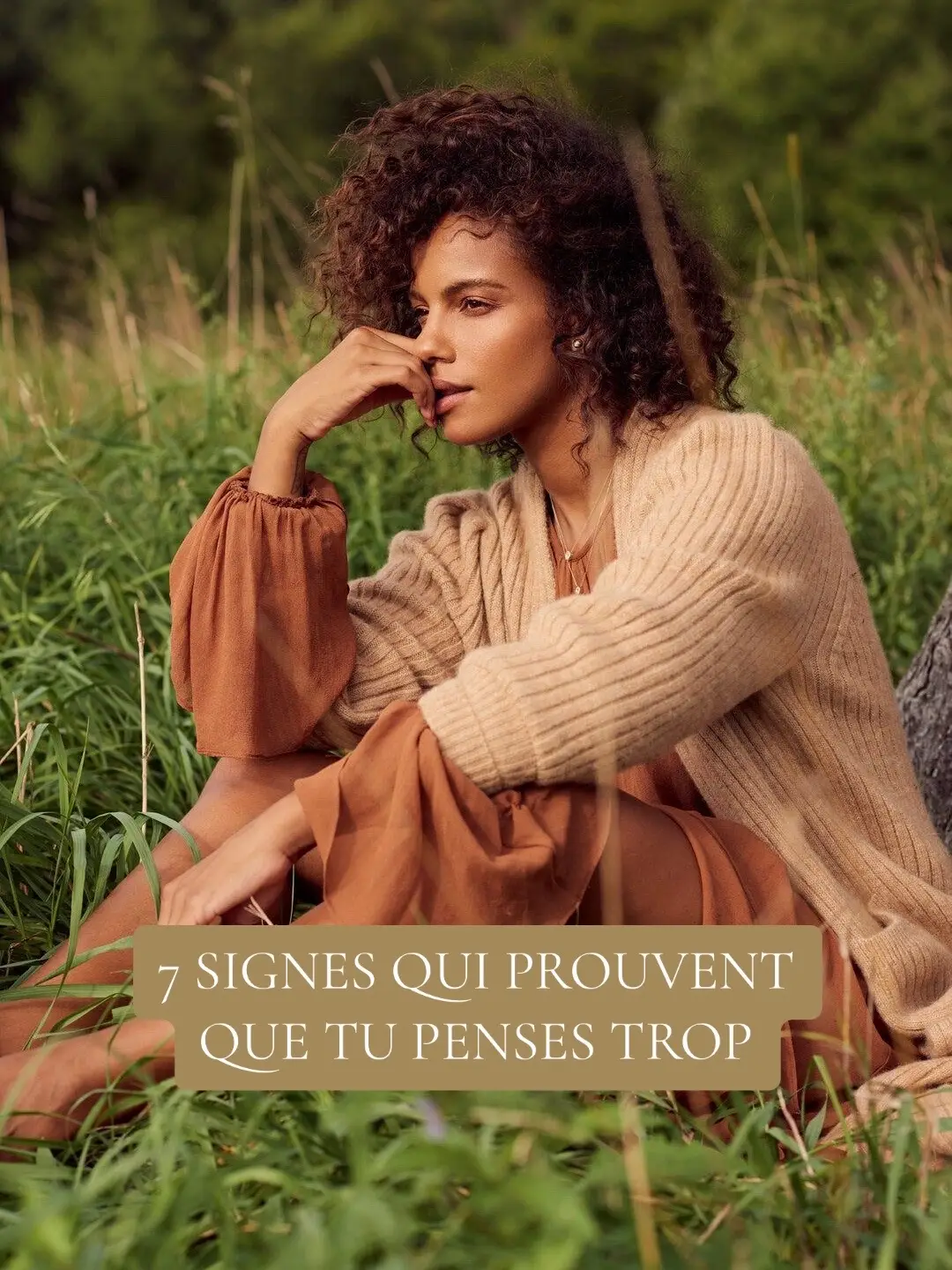 Découvrez 7 signes qui prouvent que tu penses trop  🤍 Rejoignez-nous pour de précieux conseils sur l’hypersensibilité 🫶🏼 #hypersensible #amourdesoi #developpementpersonnel #emotional #sensible 