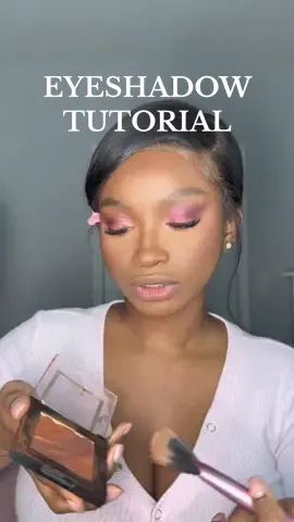 cute coral-ish look 🩷🧡#eyeshadowtutorial #fyp
