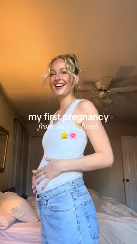 HAPPY DUE DATE! loved growing with you 🌸🥺 #pregnancyjourney #bumpdate #bumpprogress #starttofinish #firstpregnancy #firsttimemom #duedate #pregnancytiktok #progress #babybump 