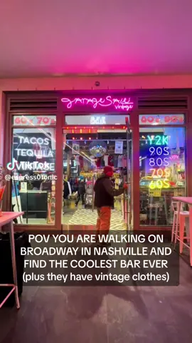 🪩 Step into the heart of Music City with a twist! Discover hidden vintage gems, sip on our signature cocktails, and taste the buzz of Nashville at Garage Sale Vintage downtown. Your next favorite find is waiting. 🌟 #Nashville #thingstodoinnashville #broadwaynashville #garagesalevintage @Fifth + Broadway 