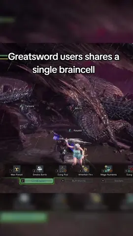 When GS users #fypシ #monsterhunter #monsterhunternow #monsterhunterworldiceborne #monsterhunterworld 