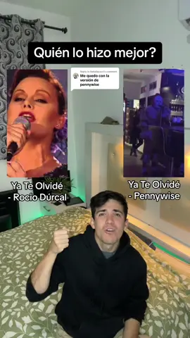 Replying to @Nataliacoco Cancion Original vs Cober Exitoso parte 2 version Rocio Durcal  #rociodurcal #musica #yateolvide #viraltiktok #pennywise #cover #nostalgia #mexico 