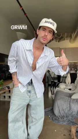 Who wants to get ready w me? 🫣🫣 im shy tho…💕💕 #grwm #OOTD #mensfashion #transition #foryou 