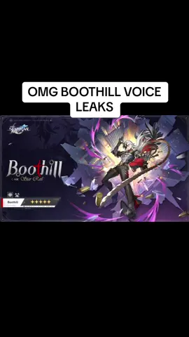OMG HOW I THINK BOOTHILL #HonkaiStarRail #boothillhonkai #voiceover #hoyoverse #voiceactor #fy #fypシ #fyyyppppppppp #fypp 