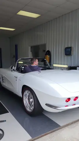 Fresh out of detail 1962 Chevrolet Corvette Custom. Art Morrison Chassis. LS3. And more! #barrettjackson #classicsdaily #classiccars #Chevrolet #Corvette #restomod #protouring #hotrod #musclecar #v8 #artmorrison #c1corvette 