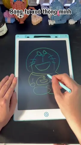 Bảng viết tự xoá, không cần bút mực, không cần khăn lau #lcdwritingtablet #bangtuxoathongminh #reviewtoys #dochoitreem #dochoithongminh 