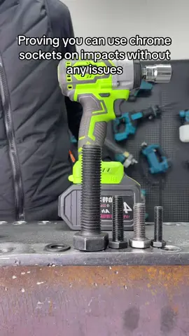 Now who said you can’t use chrome sockets?