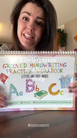 Would also be great for current preschoolers, kindergarteners, first graders, or second graders! Also as a former kindergarten teacher, I HAVE to say - don’t be fear mongered into if your child is “ready enough” Want a secret on the most important things? Play with them. Read with them. Teach them life skills. The rest will come. This is just an incredible tool for anyone who wants to do a little extra 💕  Love these workbooks by @Graceful By Design . They are practical, and purposeful - three of my favorite things 🙂 - not to mention they are beautiful! #kindergarten #kindergartenteacher #school #handwriting #preschool #prek #homeschool #parenting #schoolage 
