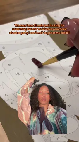 TAKE MY CARD SHAWTY!!! Our fav @Smard.art just dropped her own collection of Color By Number Paint Kits & IM IN LOVE W THIS IDEA😭😭🥹 literally putting in an order NEOW for my mom and my girls😂 i just wanted to show the lady some love & put yall on ,keep doing your thing business woman!!!🤭🤭😚#greenscreenvideo 